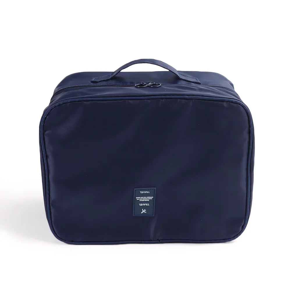 Waterproof Travel Shoe Bag – 4-Pair Oxford Cloth Organizer