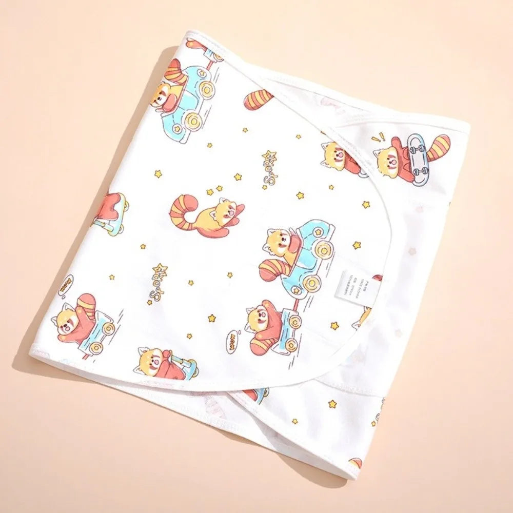 Comfortable Anti-startle Sleeping Bag Cotton Single Layer Swaddle