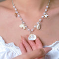 Sea Star Shell Beads Necklace – Bohemian Beach Jewelry