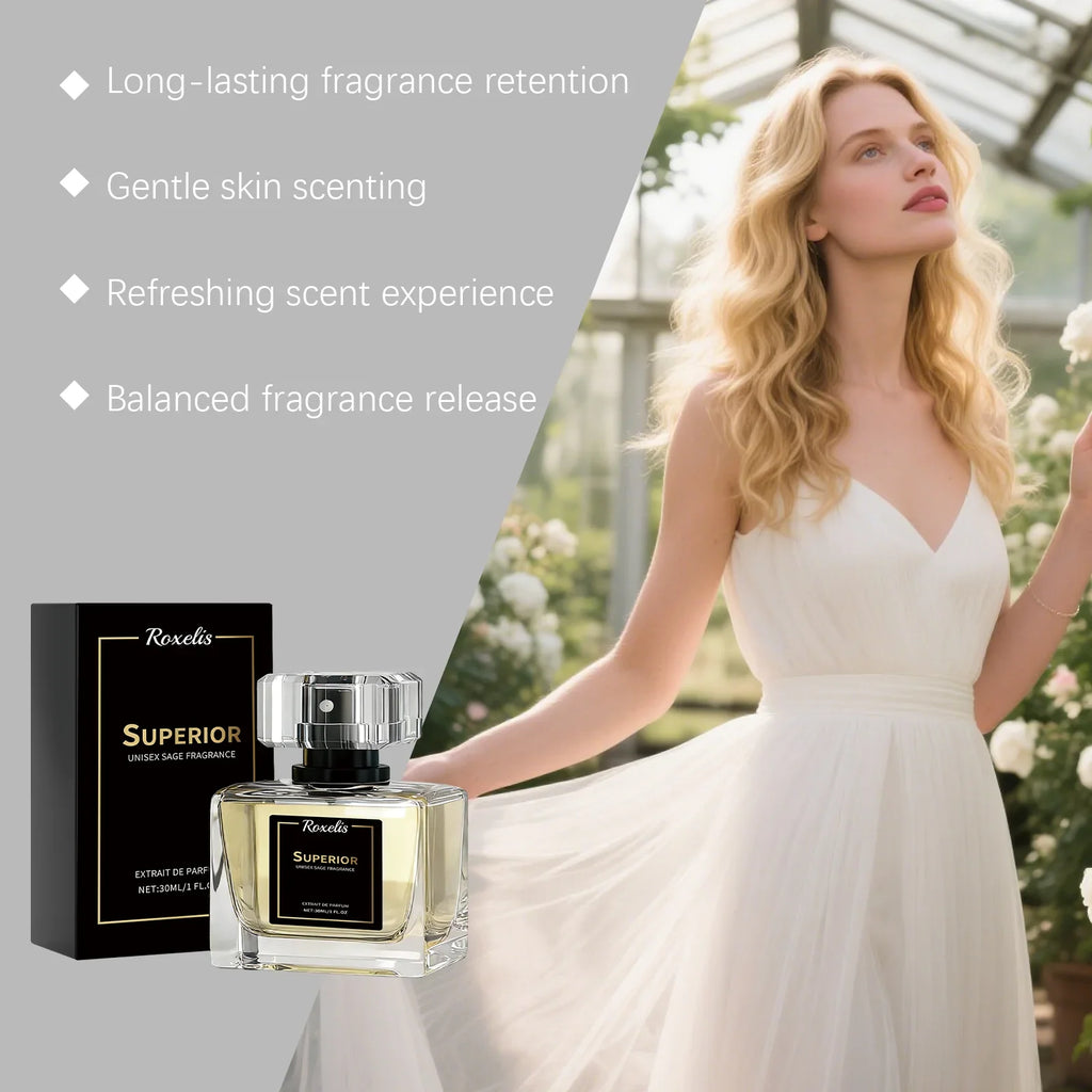 Sage Natural Perfume 30ml – Light, Fresh & Long-Lasting Scent
