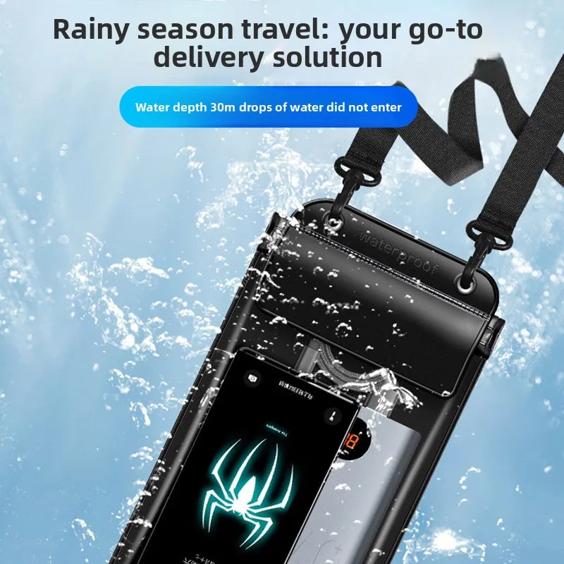 Cell Phone Waterproof Smartphone Pouch Underwater Case Swimming Bag