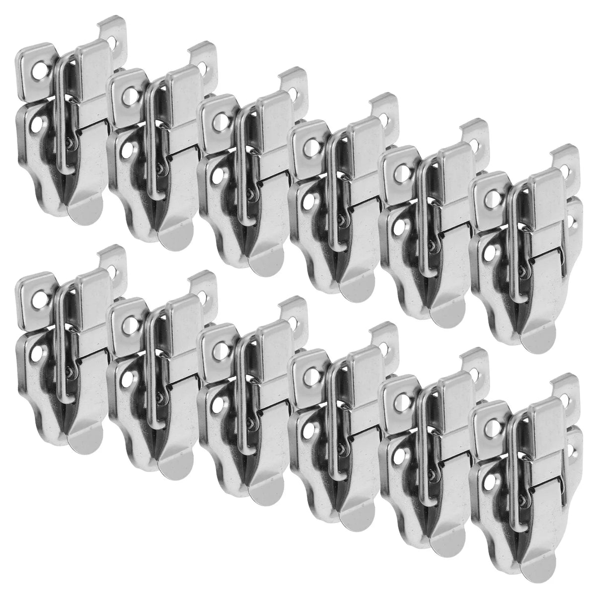 Classical Box Latch Hardware Decorative Metal Hasp Toggle Lock Wood