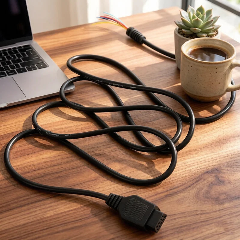 1.5M 9-Pin Extension Cable for Sega Genesis 2 / MD2 Controller
