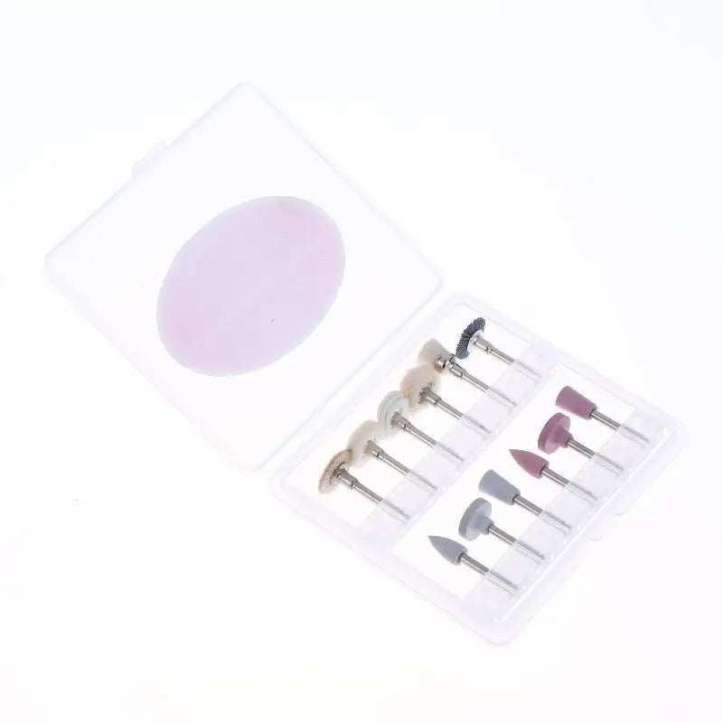 12-Piece Silicone Mixed Grinding & Polishing Head Set | DIY