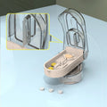 Portable Pill Cutter & Splitter with Storage Compartment