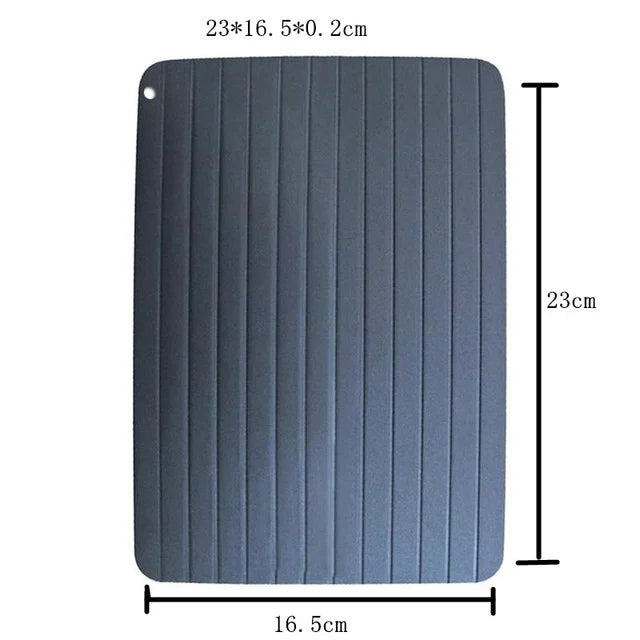 Quick Defrost Tray – Fast Thawing Board for Meat & Food