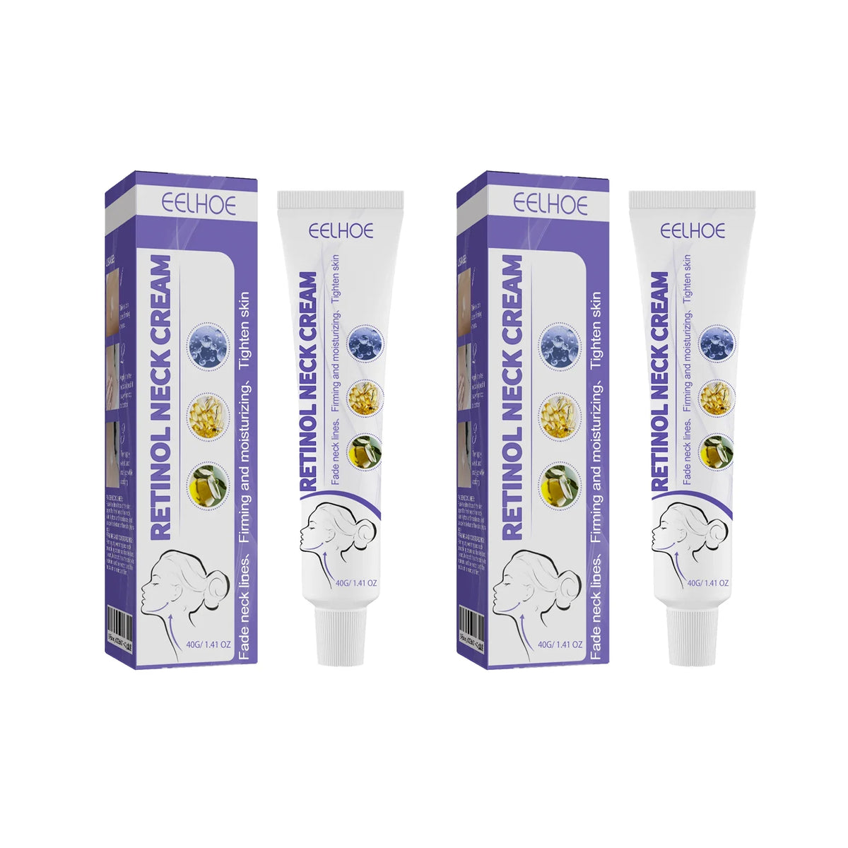 Retinol Neck Firming Cream – Moisturizing & Smoothing 40ml