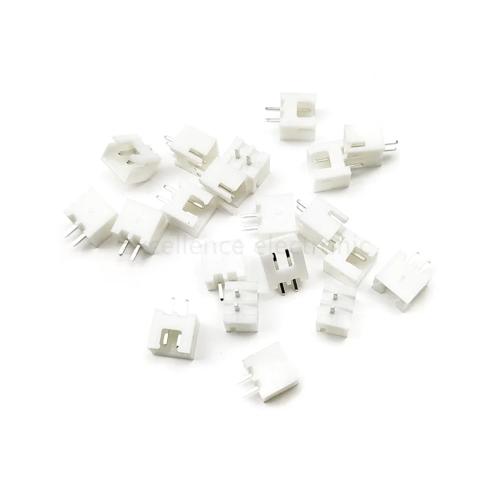 100 50 20 10 5sets JST 2 54 XH 2-Pin Male Female Connector Plug Soft