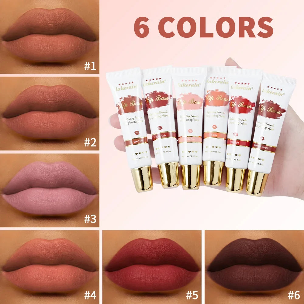 Matte Lip Stain & Blush | Hydrating, Waterproof – 6 Shades