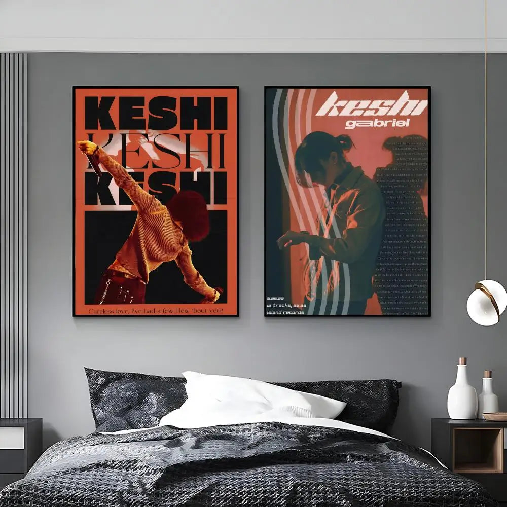 K-Keshi Singer HD Poster – Waterproof Sticky Wall Art Decor