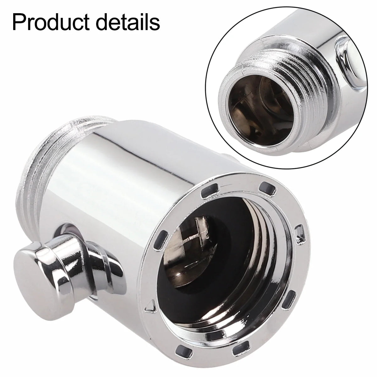 Shower Head Control Switch Efficient Water Stop Saving Valve Shut Off