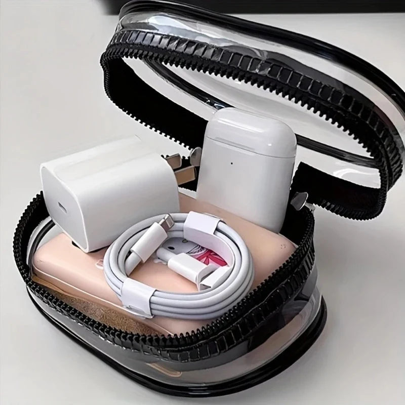 Clear Figure Display Bag with Keychain | Blind Box Mini Case