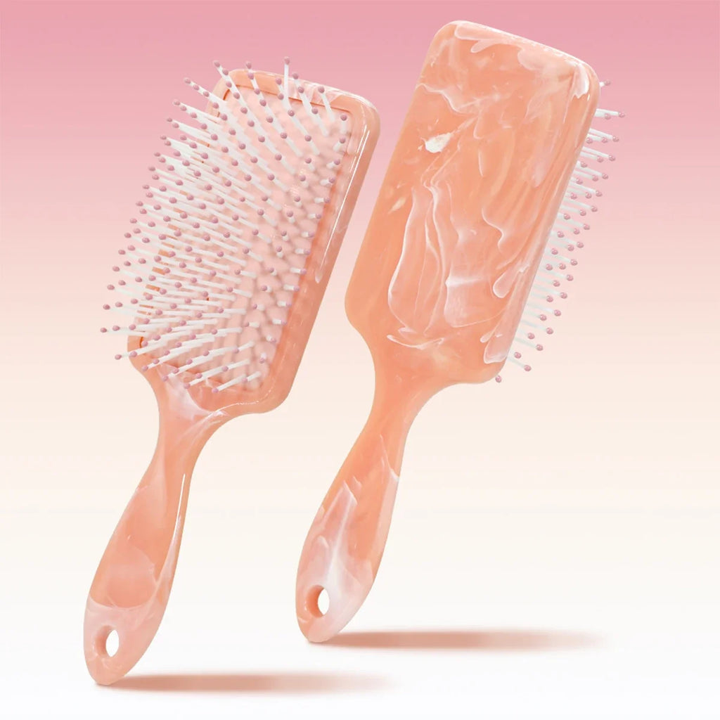 Marble Air Cushion Hairbrush – Anti-Static Detangling Comb