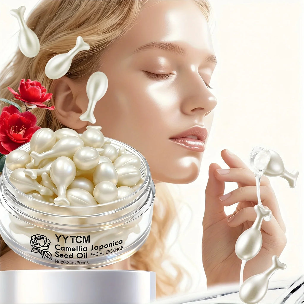 Camellia Seed Oil Capsules – Retinol, Squalane & Niacinamide Serum