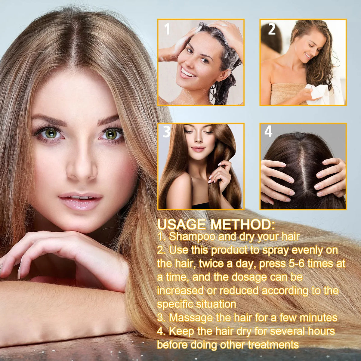 EELHOE Biotin Hair Growth Spray – Scalp Serum & Repair 30ml