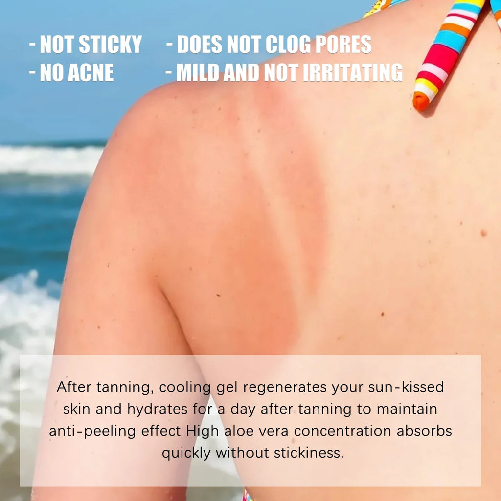 OUOHE Aloe Vera After-Sun Gel – Hydrating Skin Repair 50g