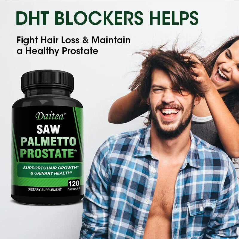 Saw Palmetto Berry Extract Capsules – Hair & Hormone Support