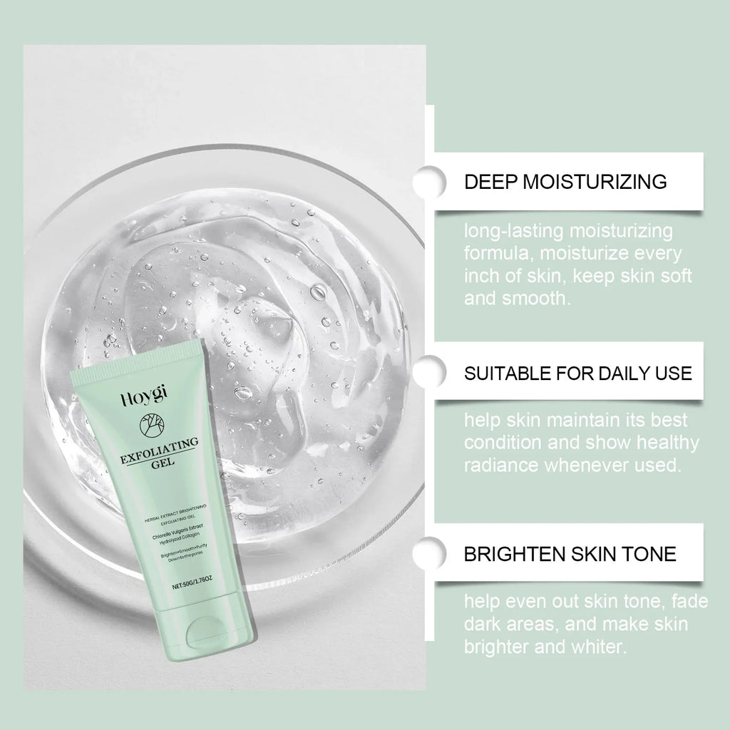 Hoygi 50g Exfoliating Facial Scrub – Pores, Acne & Moisture