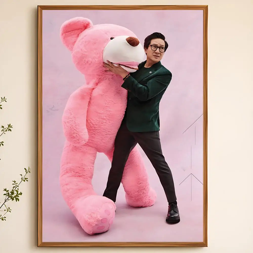 Ke Huy Quan HD Self-Adhesive Waterproof Wall Poster