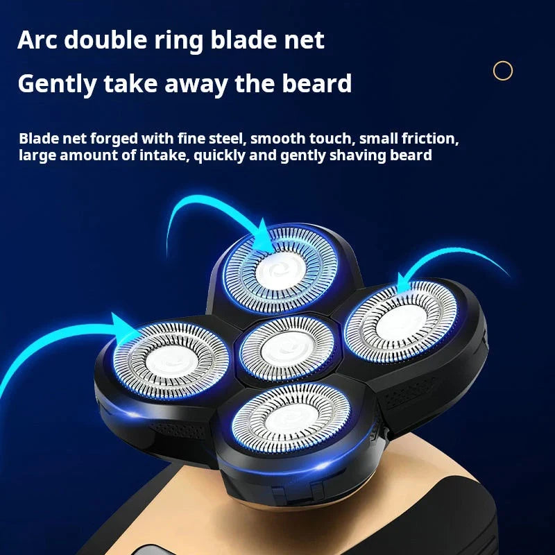 Men's USB Rechargeable Cordless Electric Shaver