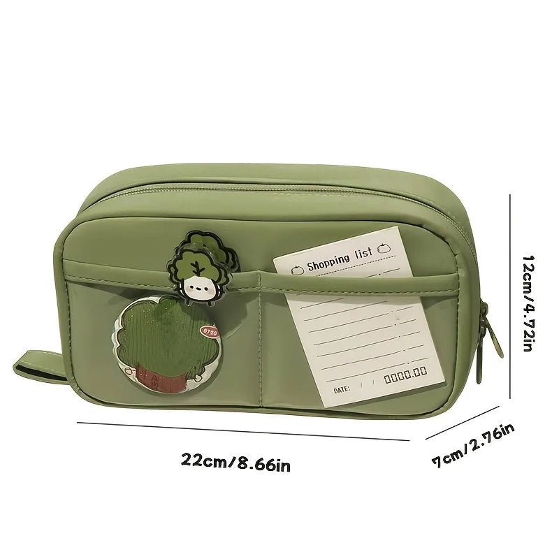 Volcano Pencil Case | Multi-Layer Stationery Organizer