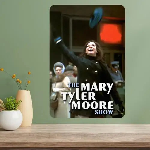 Mary Tyler Moore Show Classic TV Metal Poster Sign
