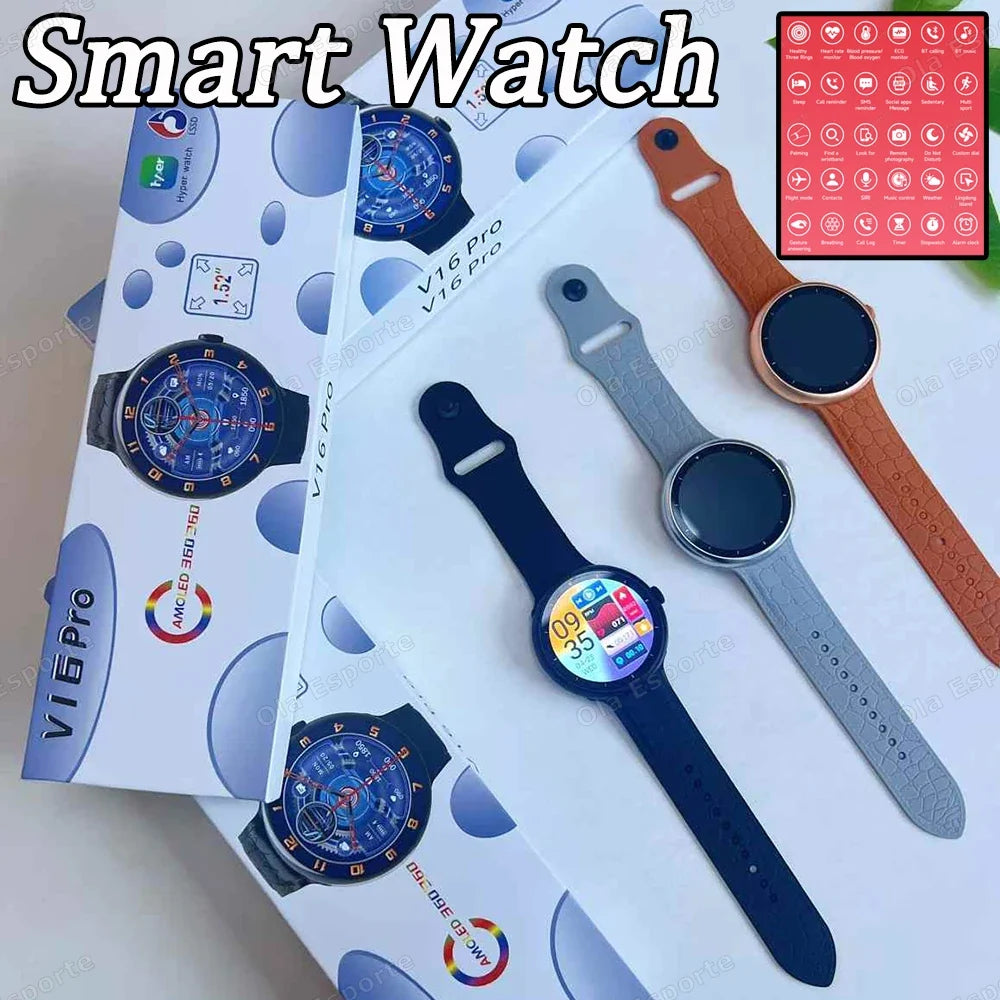 Ola Esporte Smartwatch – Bluetooth Calling & Fitness Tracker