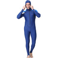 UPF 50+ Hooded Rash Guard Wetsuit | One-Piece Long Sleeve Swimsuit