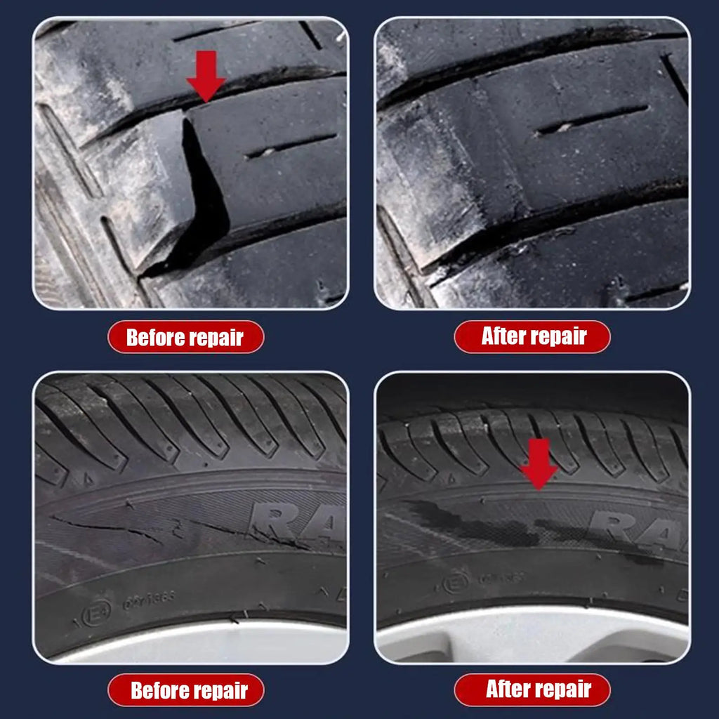 Car Tire Repair Glue 60ml | Strong Adhesive Sidewall Sealant