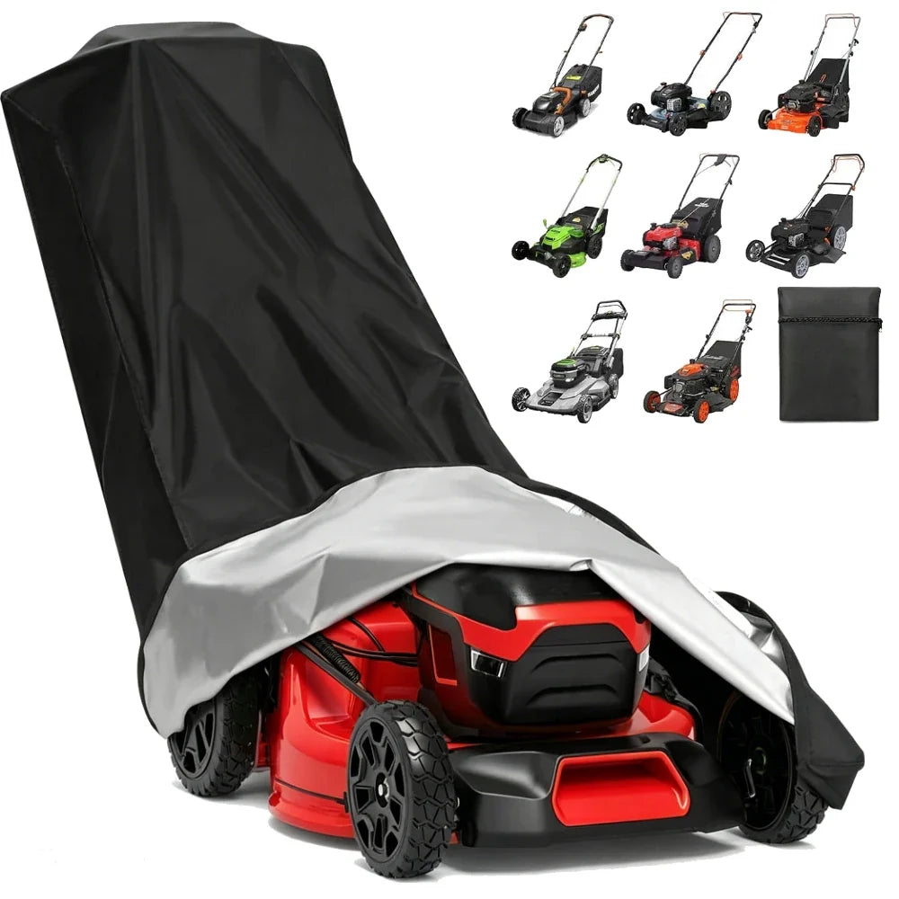 Waterproof Lawn Mower Cover | 210D Oxford Heavy Duty PA Coating