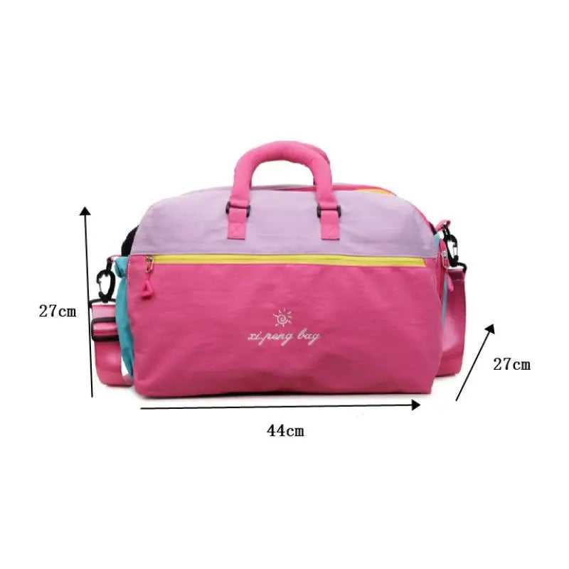 Large Colorful Waterproof Duffel Bag for Travel & Gym