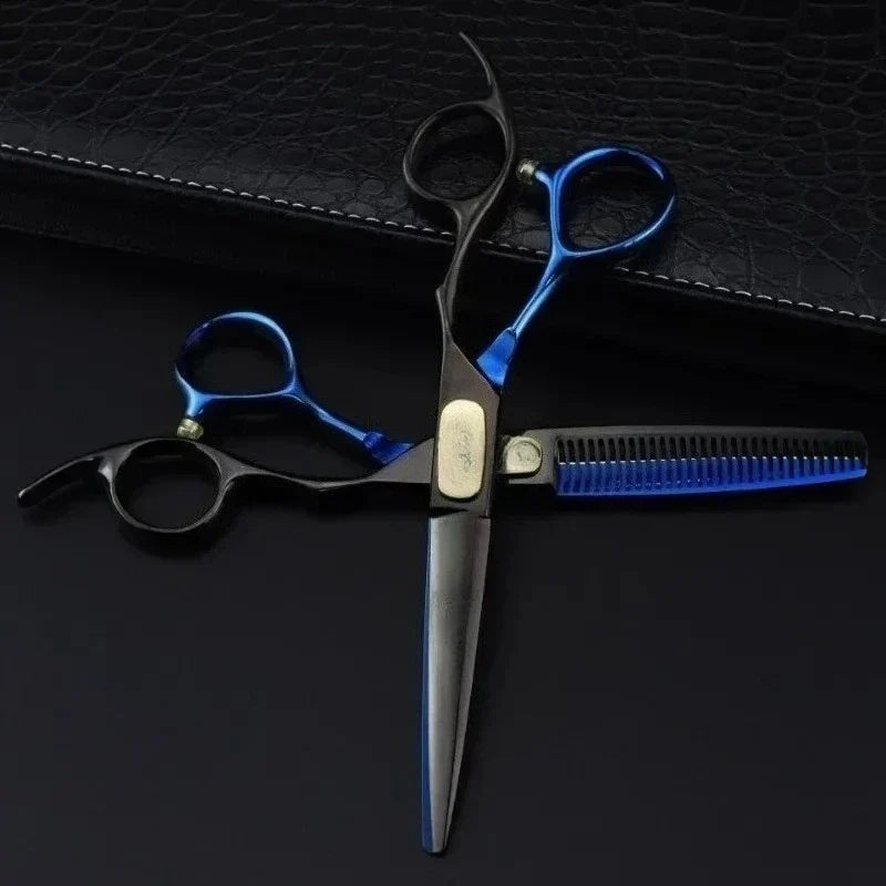 Professional 440C Steel 6" Thinning Hair Scissors & Barber Shears