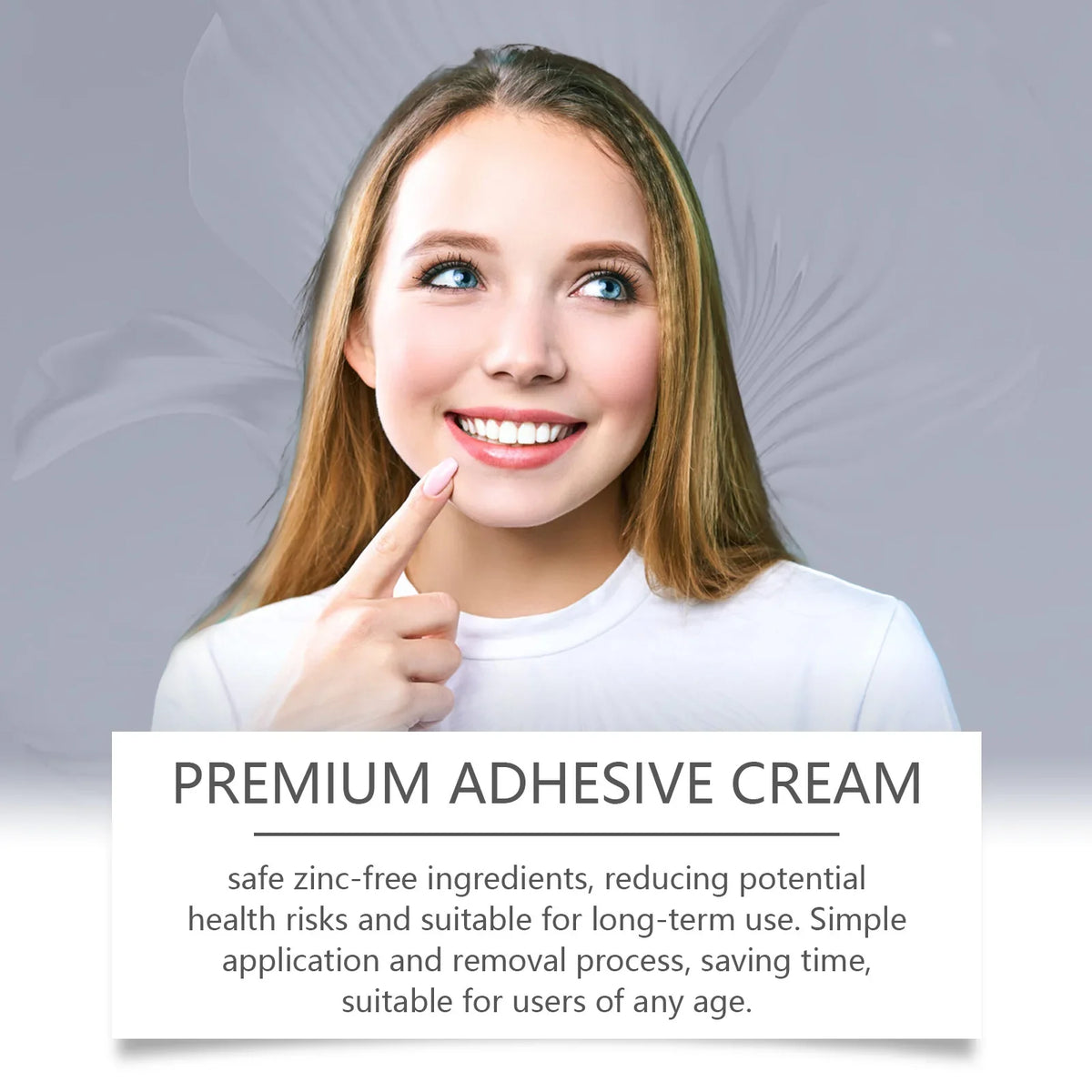 Denture Adhesive Bonding Paste – Secure Hold for False Teeth
