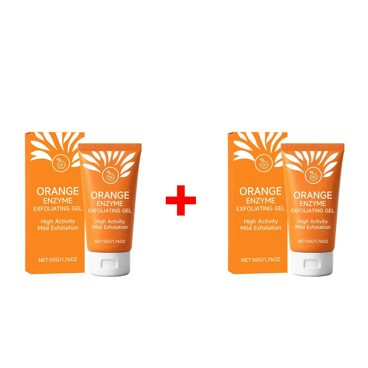 Orange Enzyme Exfoliating Gel for Face & Body – 50g