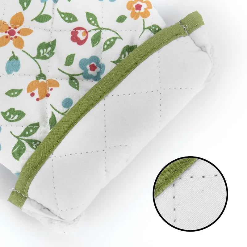 Heat Resistant Non-Slip Oven Mitt | Insulated Baking Glove