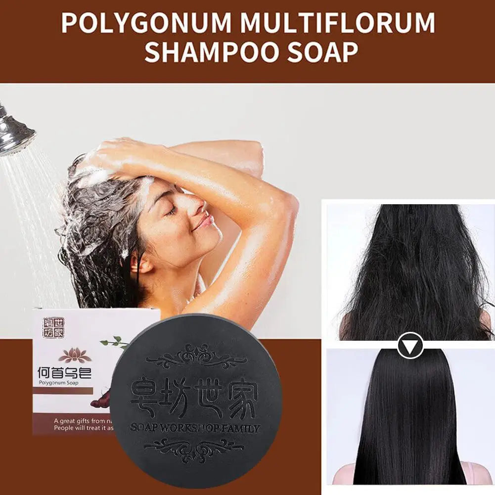 Polygonum Multiflorum Shampoo Bar 100g – He Shou Wu Hair Soap