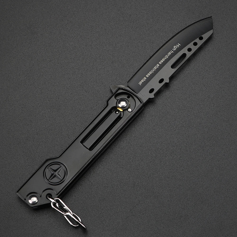 XUAN FENG Folding Pocket Knife – Stainless Steel Keychain EDC