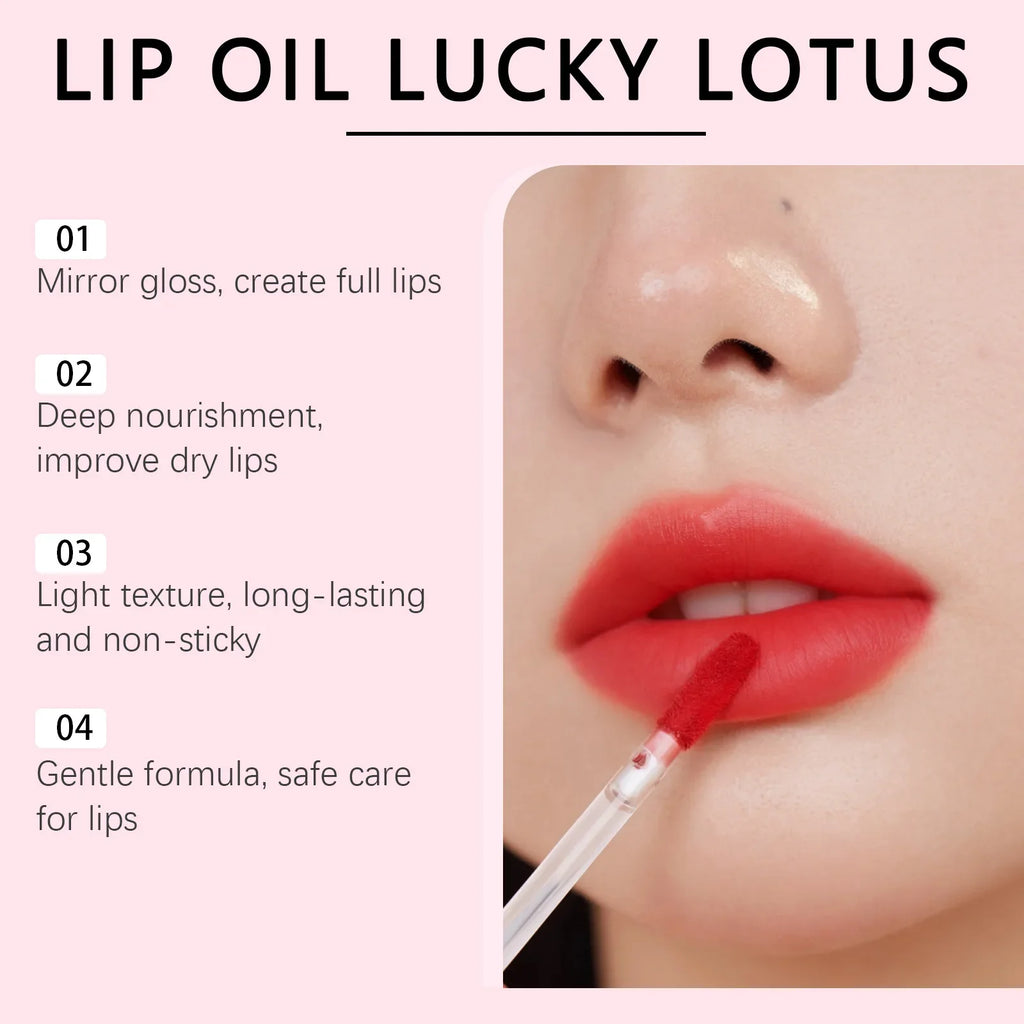 Mirror Gloss Lip Oil – Plumping, Hydrating Shine Treatment 4g