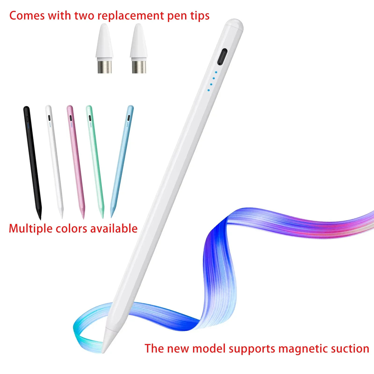 Universal Stylus Pen for iPad, Android & iOS Tablets | JAOUCAM