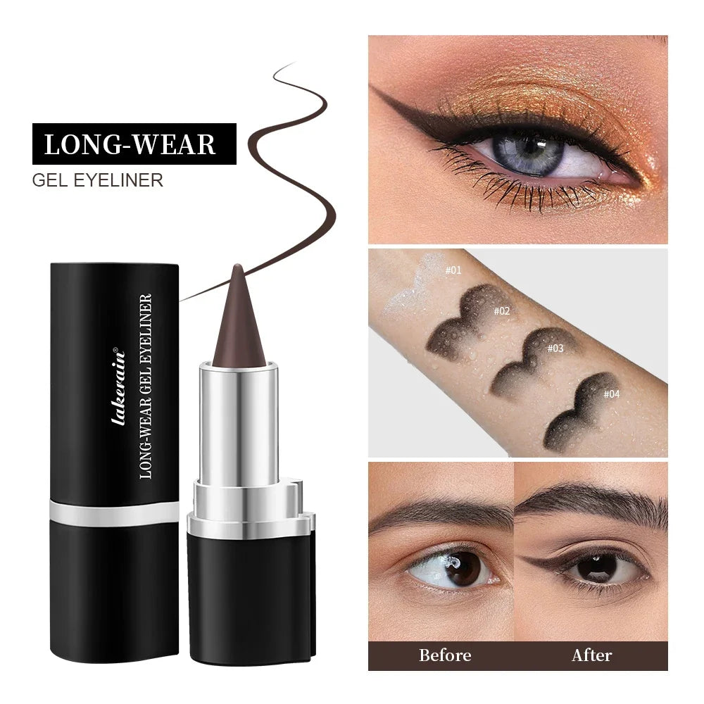Creamy Gel Eyeliner Pen – Waterproof Matte Long-Lasting Liner