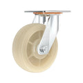 4-Pack 3" Red PVC Swivel Caster Wheels – Trolley & Furniture