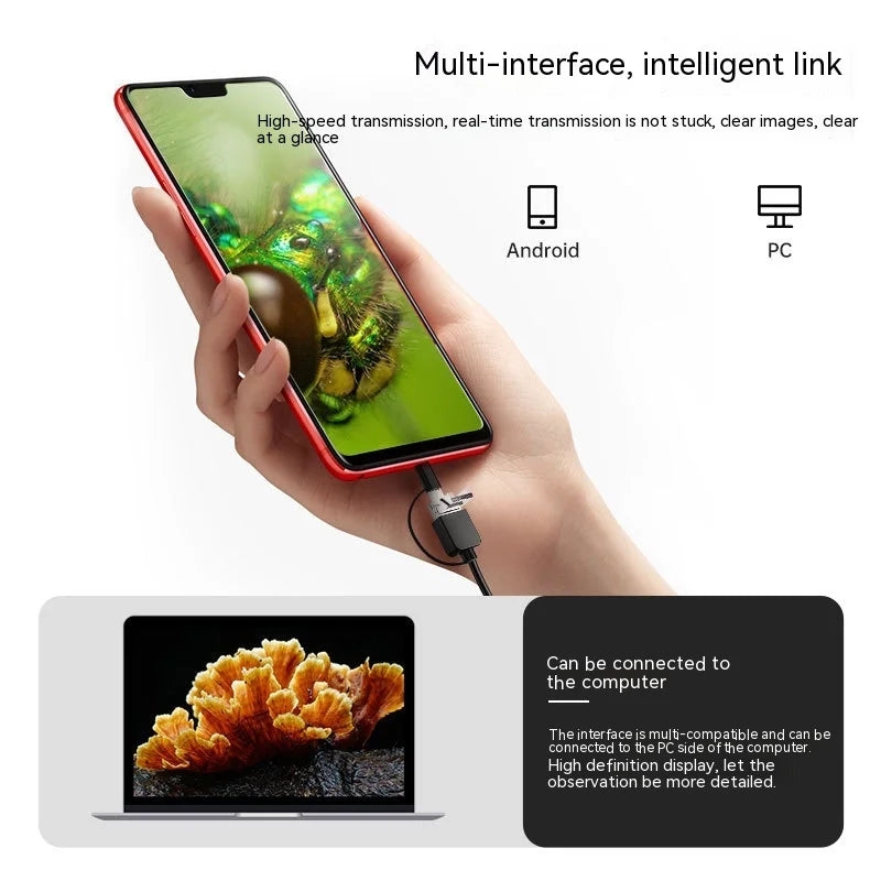 1600X WiFi Digital USB Microscope – 8 LED, iOS, Android & PC