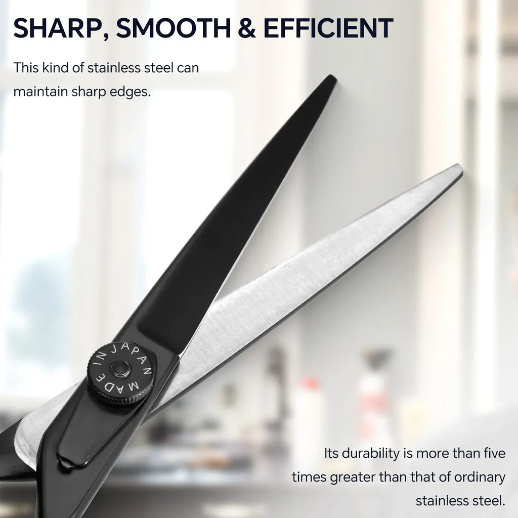 6" Professional Hair Cutting & Thinning Scissors Set | Barber Shears