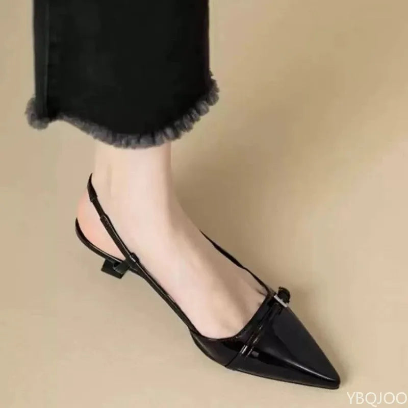 Women's Pointed Toe Stiletto Sandals – Retro Fairy Style Heels