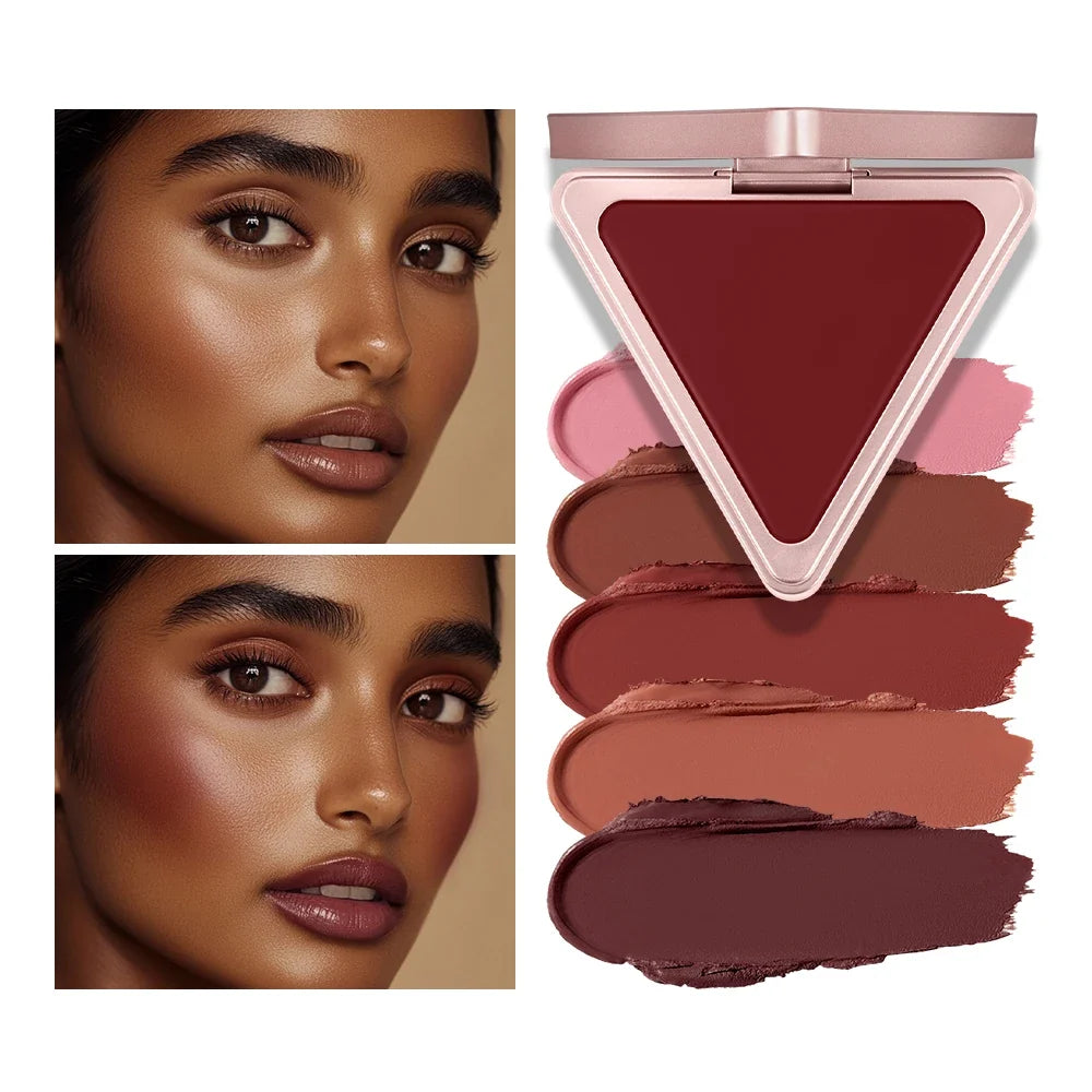 ibcccndc Satin Matte Cream Blush – Long-Lasting Natural Glow