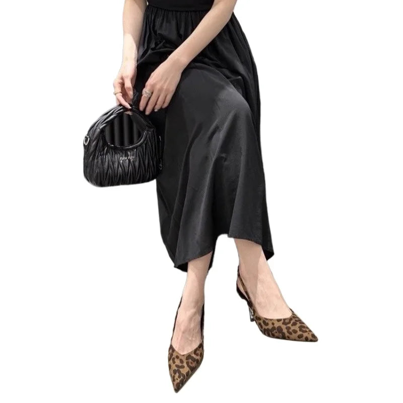 VKJF Women's Luxury High Heel Sandals – Pointed Toe Party Pumps