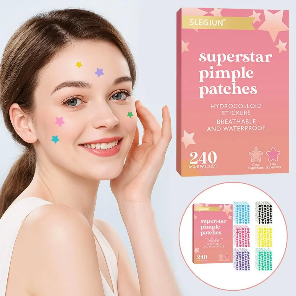 Hydrocolloid Pimple Patches 200/240pcs – Invisible Spot Stickers