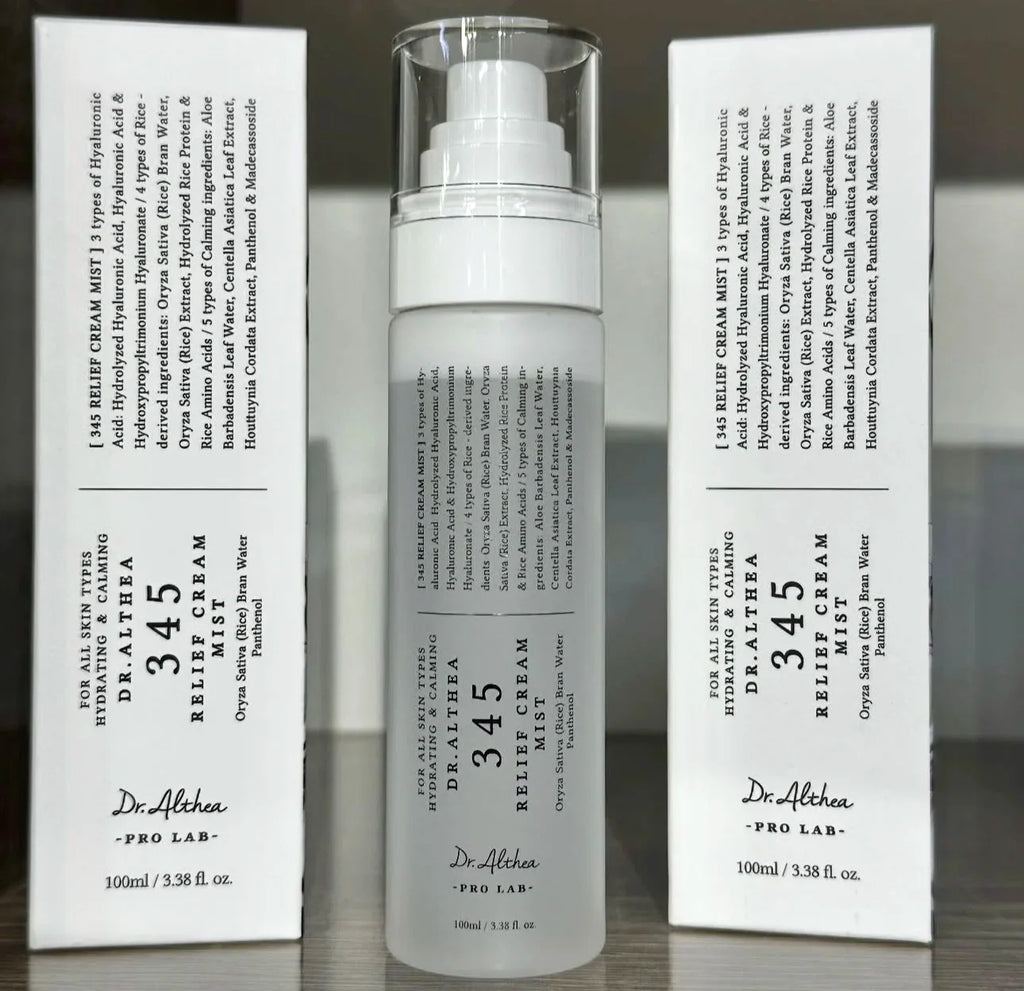 Facial Essence Spray Dr Althea 345 Relief Cream Mist Hyaluronic Acid