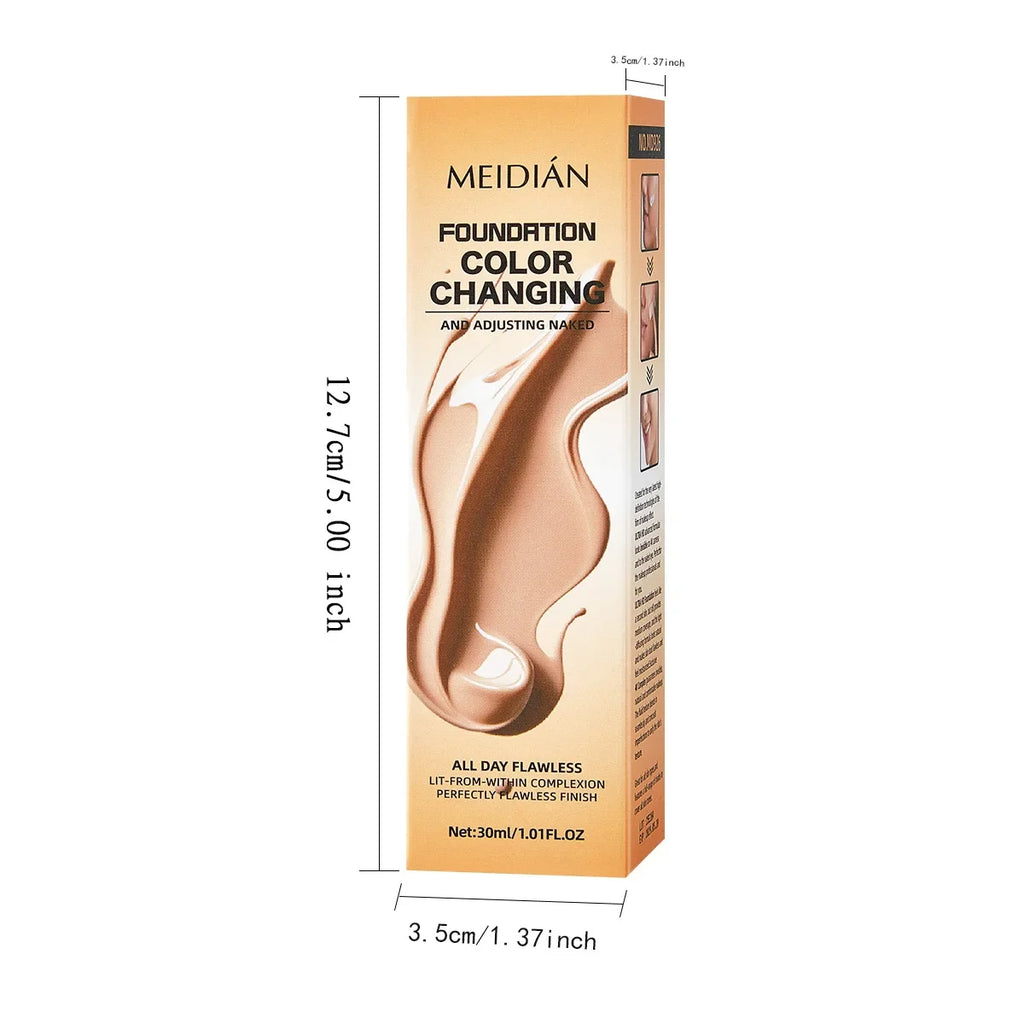 Liquid Foundation – Moisturizing, Long-Lasting Natural Finish