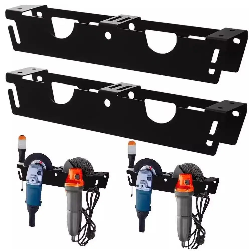 1 Angle Grinder Holder Wall Mount Cutters Storage Rack Heavy Duty